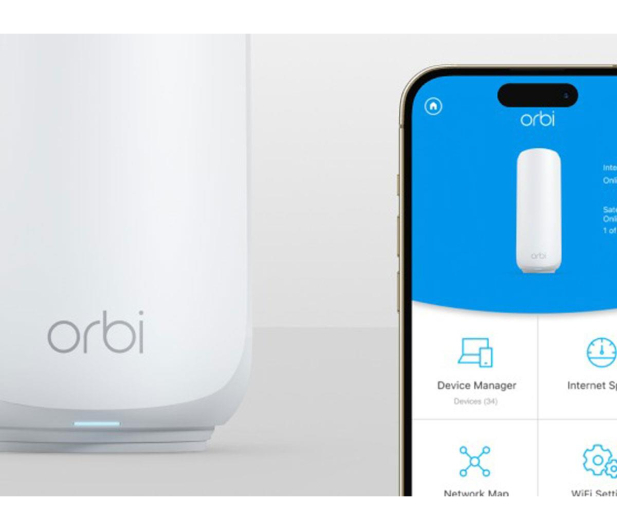 Netgear Orbi 370 RBE373 (3600Mb/s a/b/g/n/ac/ax/be) 3xAP - 1364363 - zdjęcie 4
